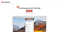 Desktop Screenshot of houseparty.com